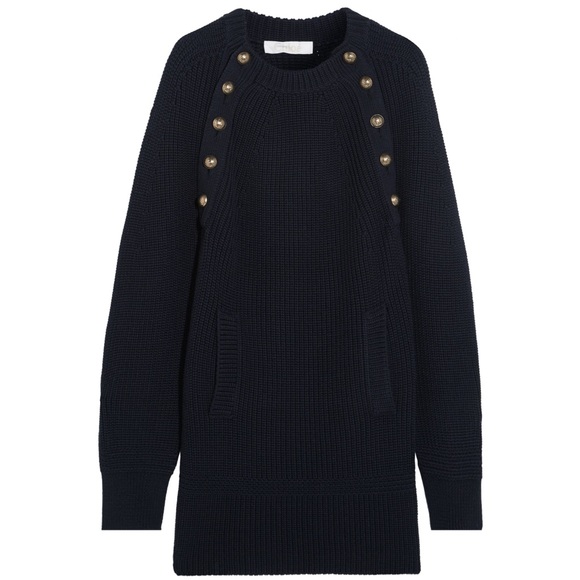 Chloe Oversized wool sweater dress!🫐 - Picture 8 of 10